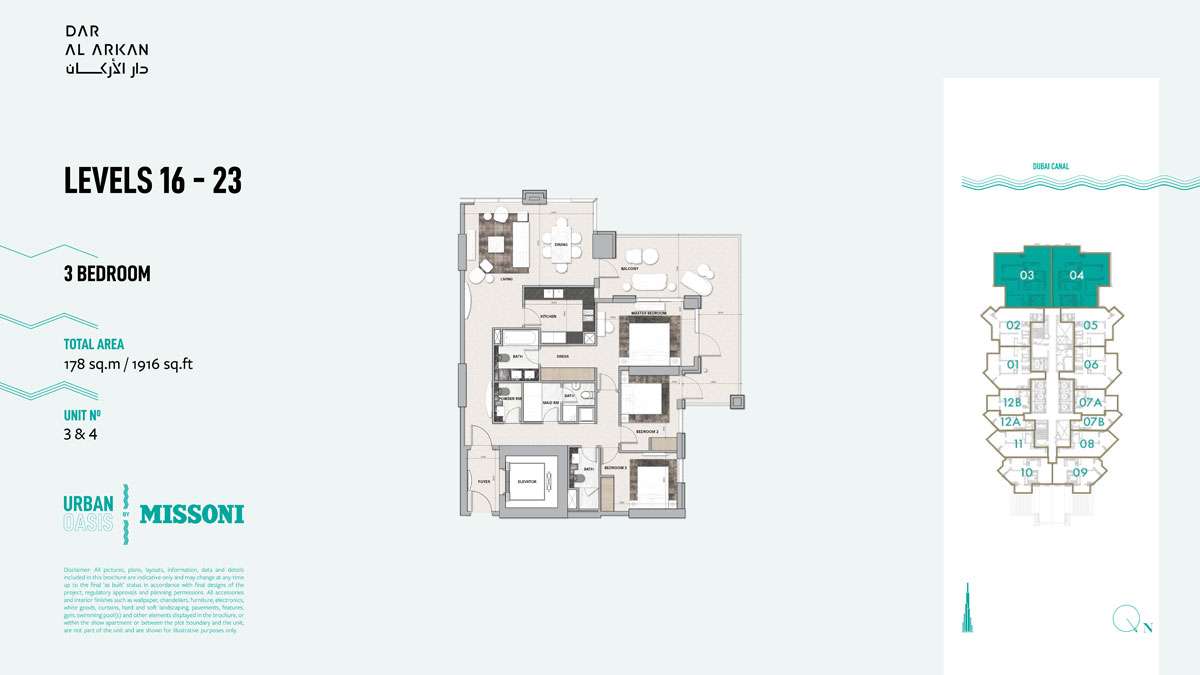 Level 16-23, Unit 3 - 4 - Urban Oasis by Missoni_copy_57